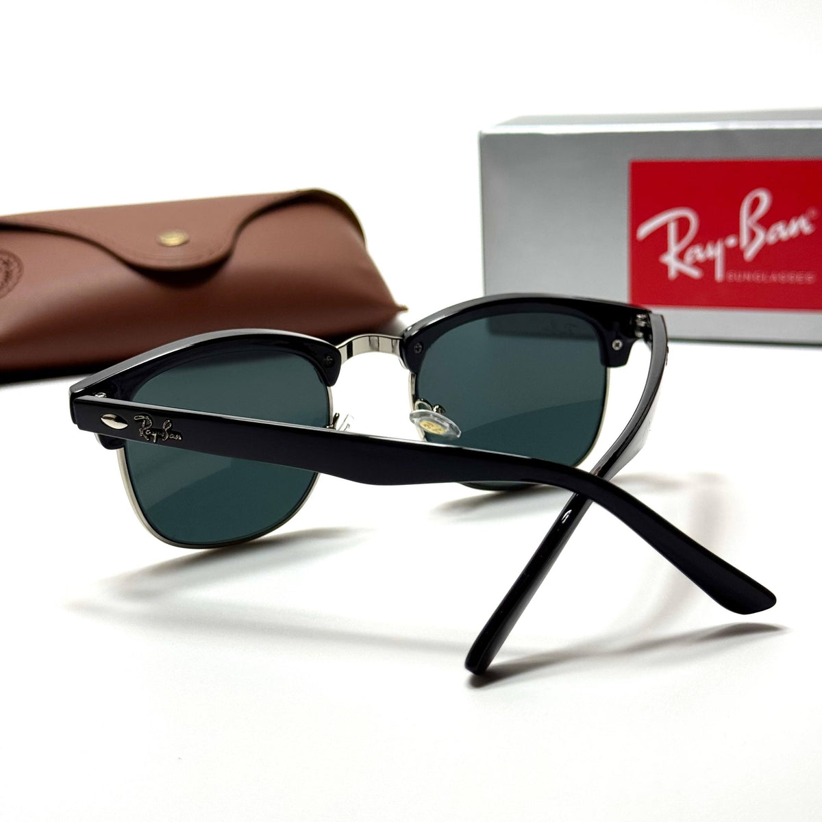 Ray-Ban Clubmaster RB3016 Black men's sunglasses Lebanon - ChronoVault - view 4
