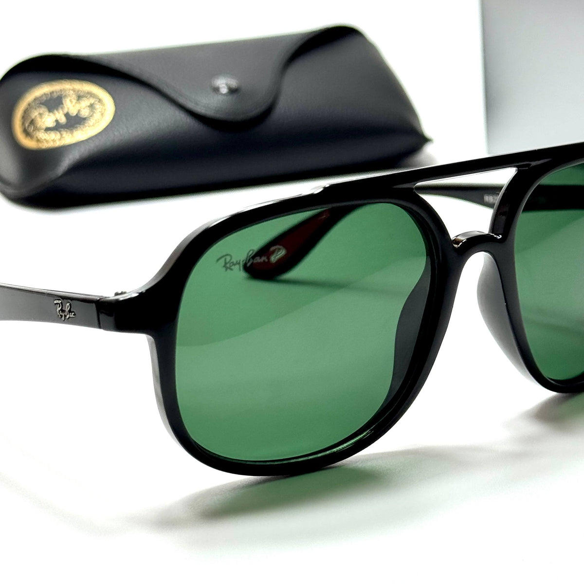 Ray-Ban Ferrari Aviator RB4284M Black Green men's sunglasses Lebanon - ChronoVault