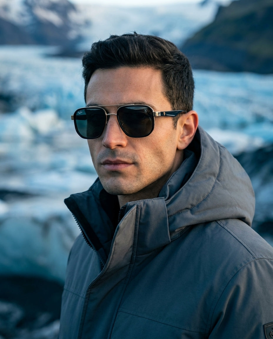 Ray-Ban Ferrari RB8357M – Black Gold – ChronoVault Lebanon