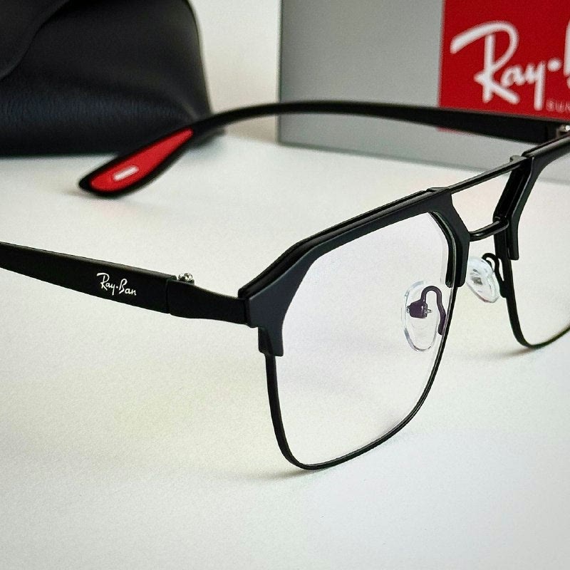 Ray-Ban RB3447 Black Silver Clear women's sunglasses Lebanon - ChronoVault - view 2