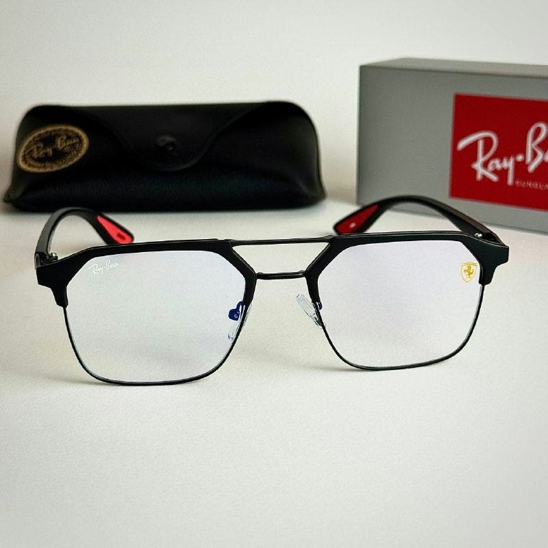 Ray-Ban RB3447 Black Silver Clear women's sunglasses Lebanon - ChronoVault - view 4