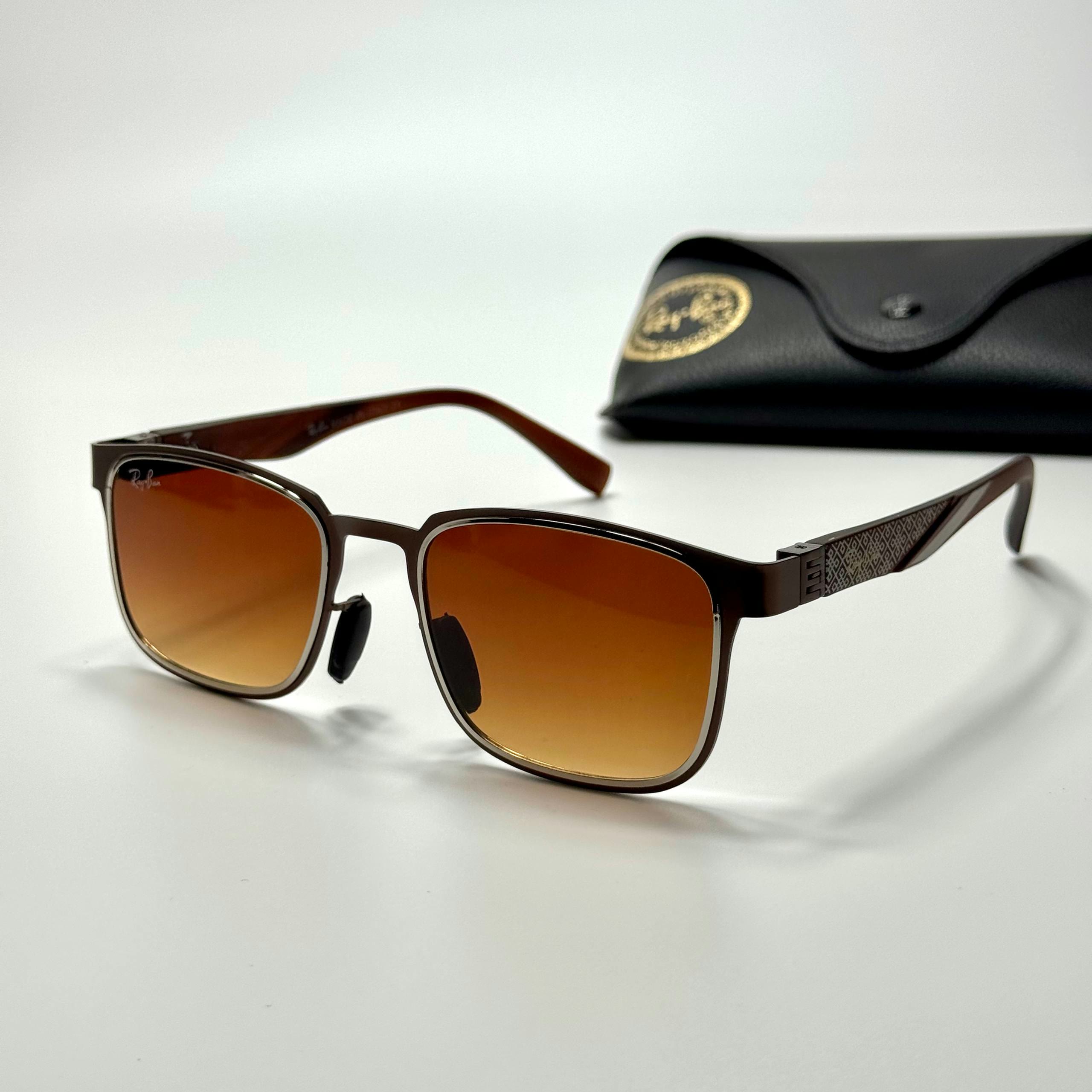 Ray-Ban Rectangle RB3738 Brown Amber women's sunglasses Lebanon - ChronoVault