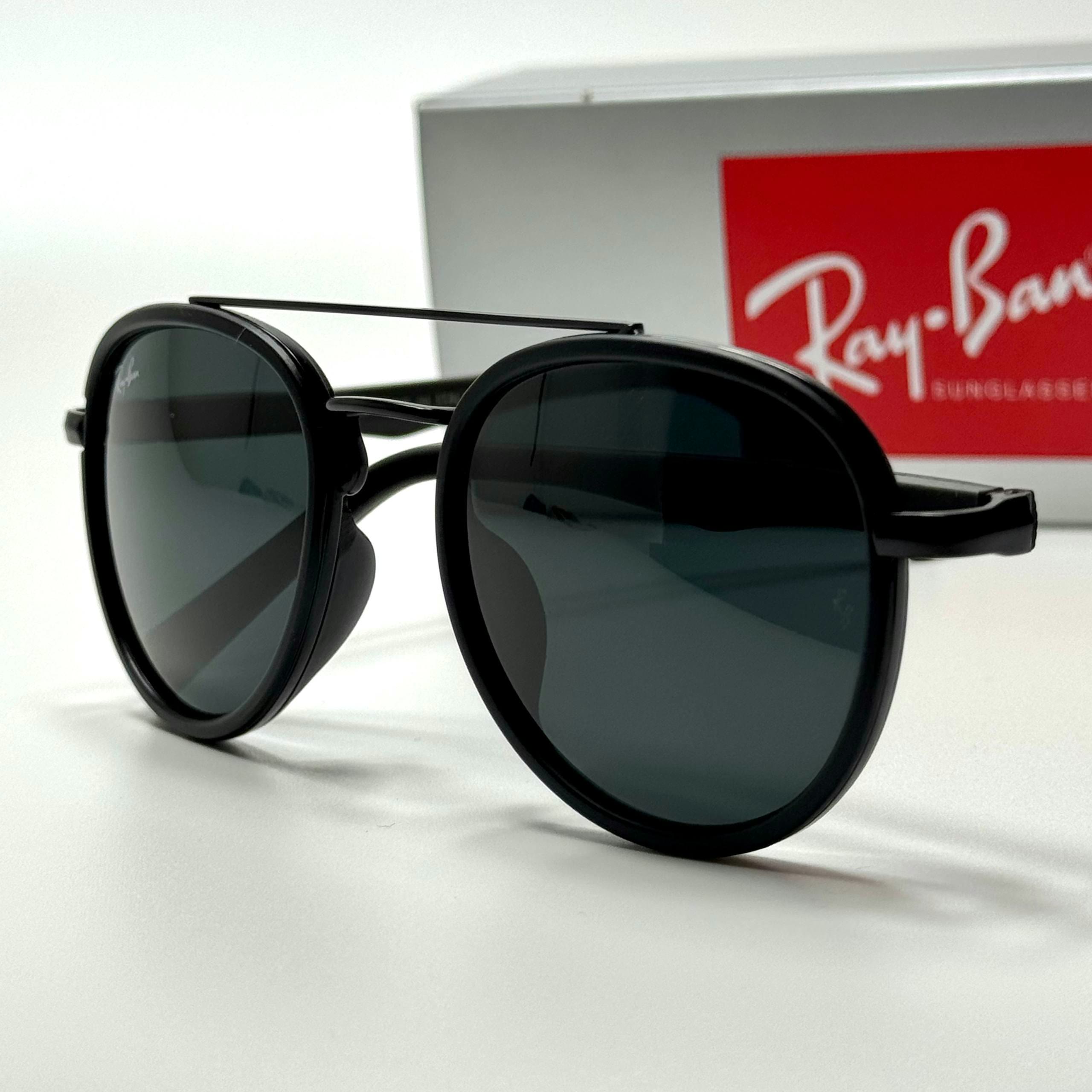 Ray-Ban Round Aviator RB3765 Black women's sunglasses Lebanon - ChronoVault - view 3
