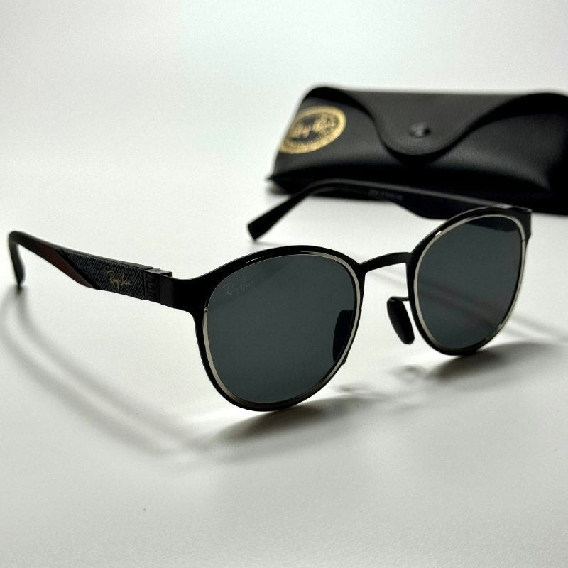 Ray-Ban Round RB3927 Black Grey women's sunglasses Lebanon - ChronoVault - view 3