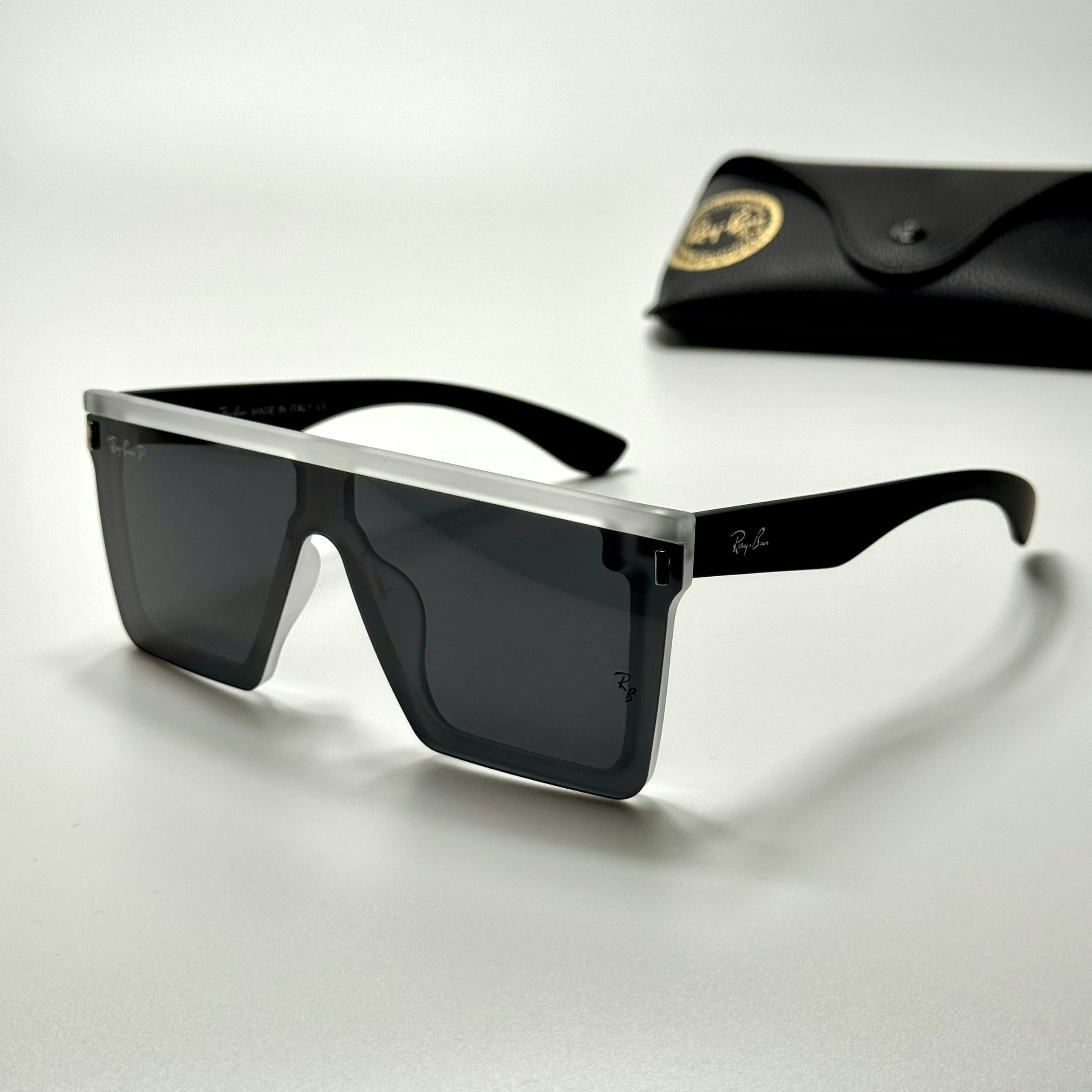 Ray-Ban Square RB4428 Transparent Black women's sunglasses Lebanon - ChronoVault