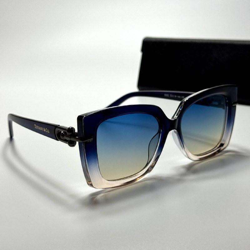 Tiffany & Co. Square TF5248 Blue Gradient women's sunglasses Lebanon - ChronoVault - view 4