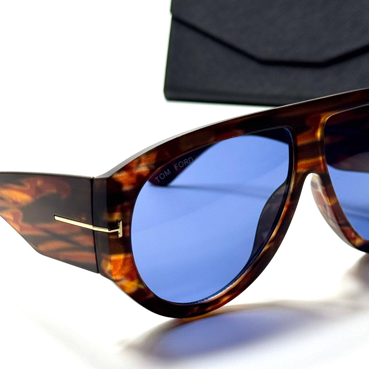 Tom Ford Aviator TF9148 Havana Blue men's sunglasses Lebanon - ChronoVault - view 4