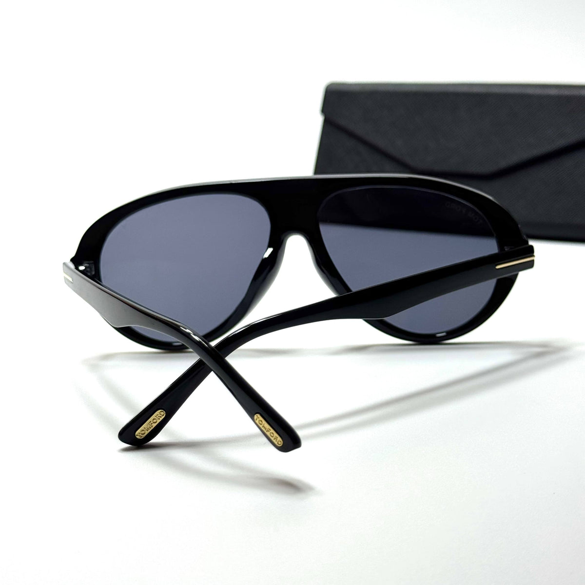 Tom Ford Aviator TF9151 Full Black men's sunglasses Lebanon - ChronoVault - view 3