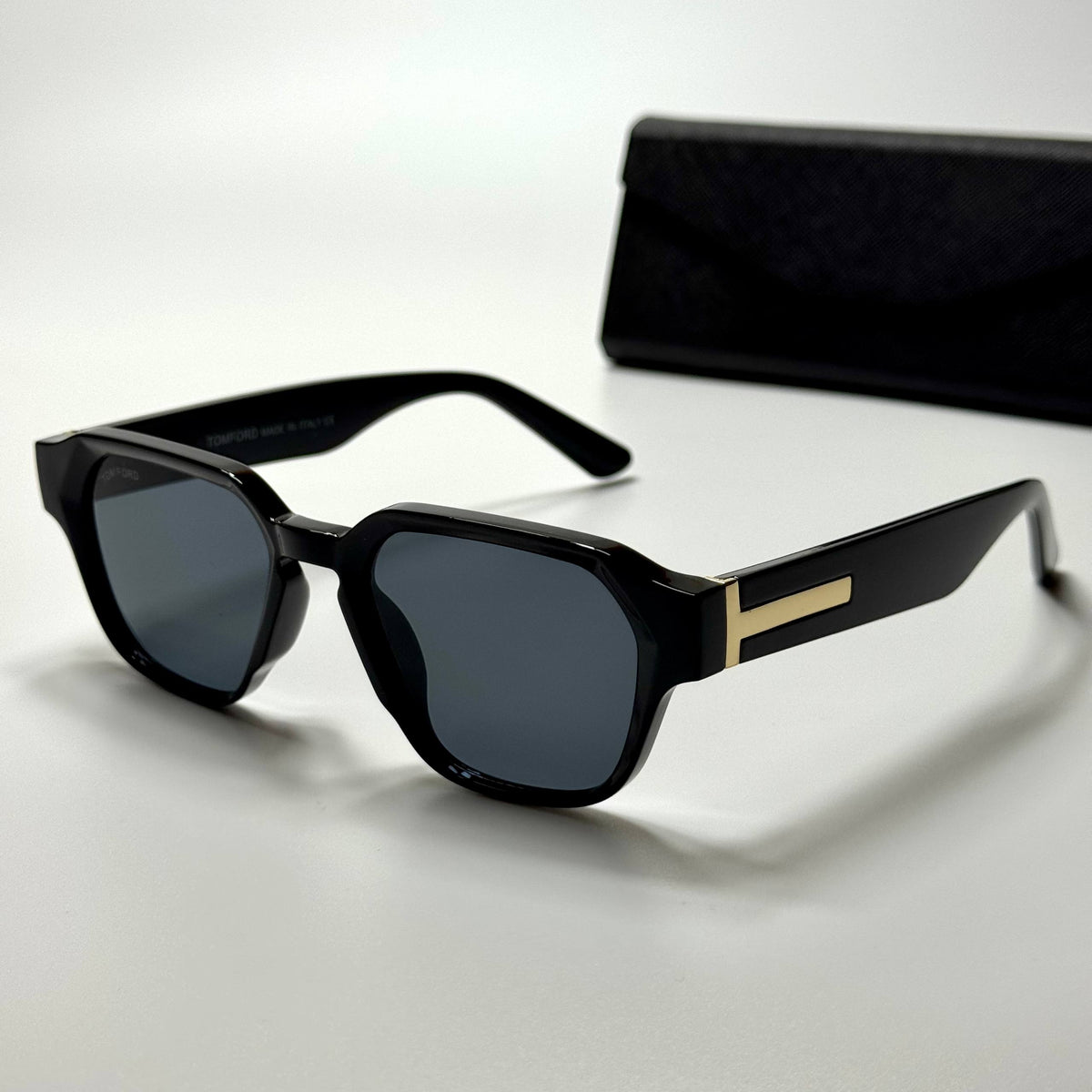 Tom Ford Square TF9165 Black Blue Grey men's sunglasses Lebanon - ChronoVault