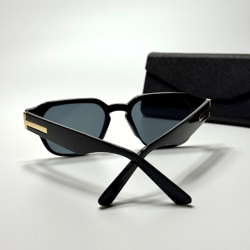 Tom Ford Square TF9165 Black Blue Grey men's sunglasses Lebanon - ChronoVault - view 4