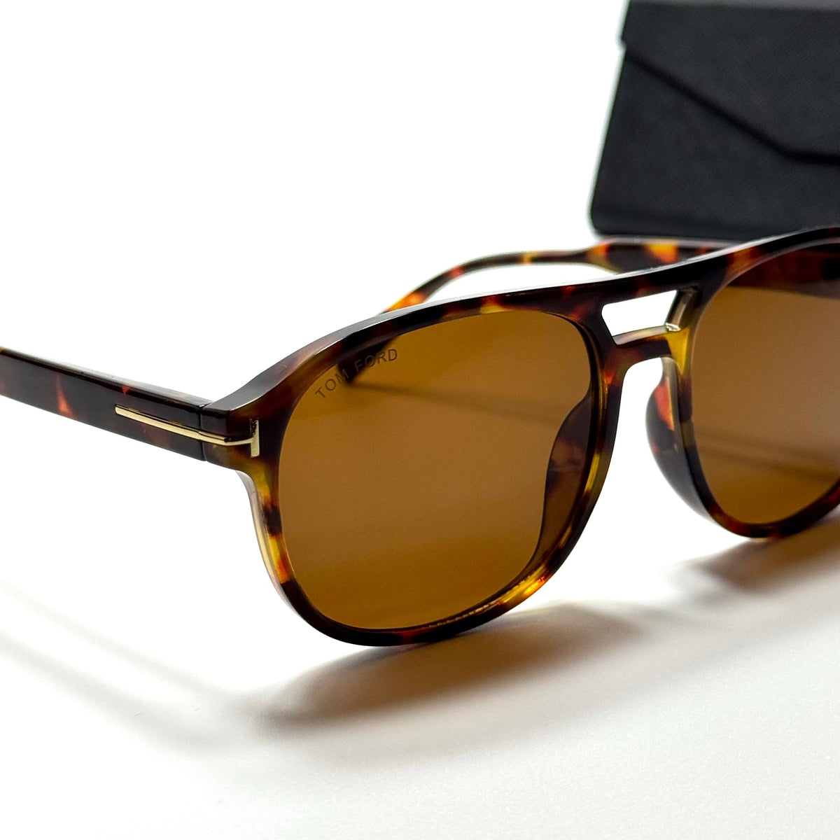 Tom Ford Square TF9172 Havana Brown men's sunglasses Lebanon - ChronoVault - view 2