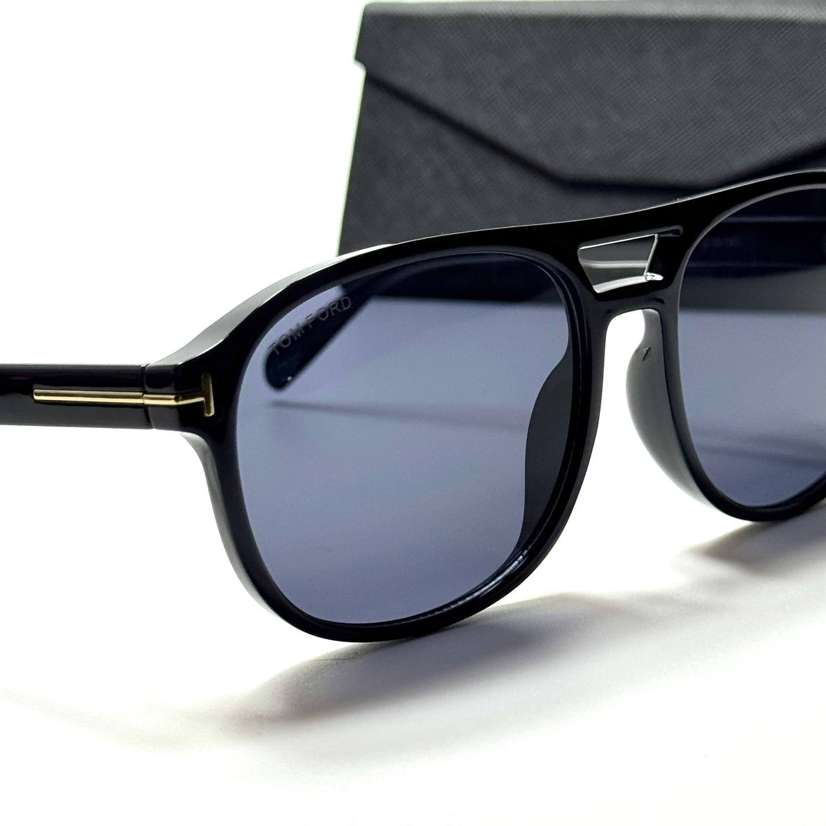 Tom Ford Square TF9172 Black Blue Grey men's sunglasses Lebanon - ChronoVault - view 2