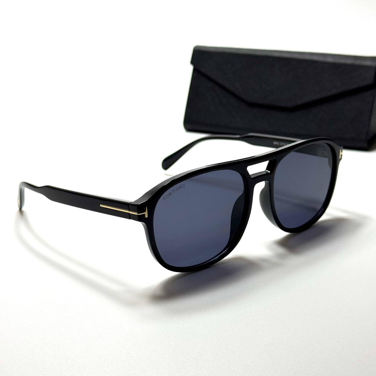 Tom Ford Square TF9172 Black Blue Grey men's sunglasses Lebanon - ChronoVault - view 5
